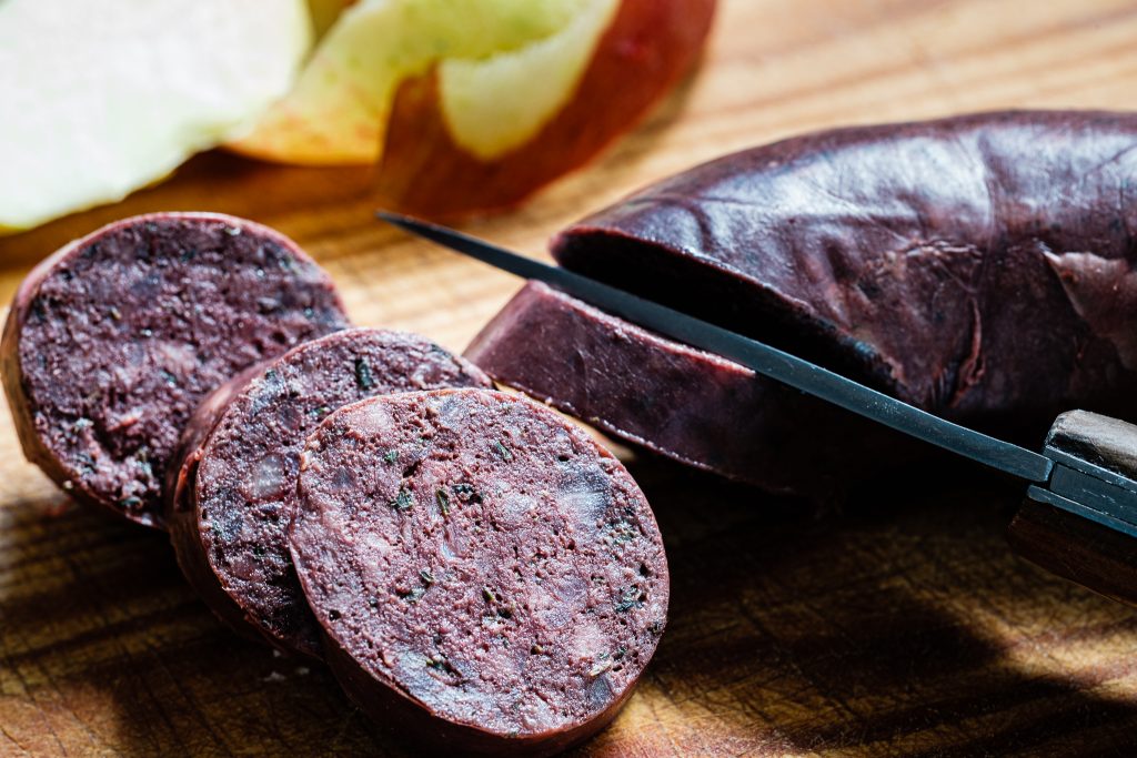 photo d'un boudin noir